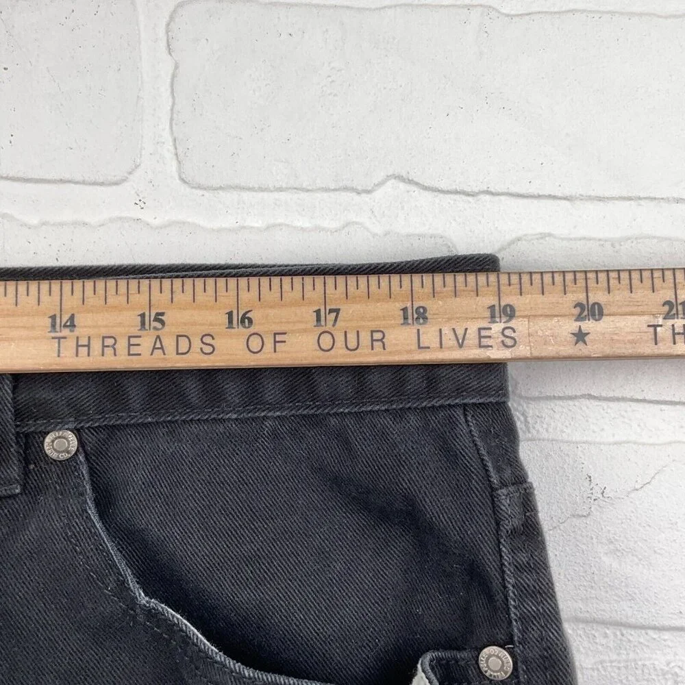 Pelle Pelle Jeans Men 40Wx34L ACT 37Wx31L Black‎ Straight Leg Cotton Retro VTG